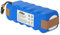 vhbw 1x Akku kompatibel mit Sichler PCR-2000, NC-5725-919, PCR-3550UV Home Cleaner Heimroboter (2000 mAh, 14,4 V, NiMH) - Ersatz für AT5186005100, LP43SC2000P