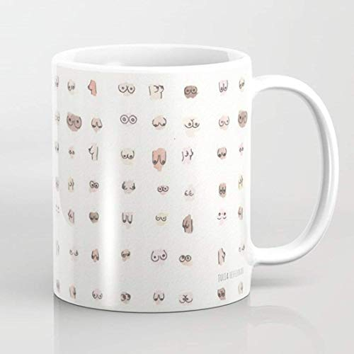 Boob Mug,Funny Mug, Coffee Mug,Boobs Print Mug