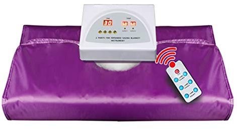 Body Shaper Gewichtsverlust Fertig Infrarot-Heizung Schlankheitskur Decke 8 Typen Optionen Elitzia ETPQ016 (Lila Smart-Typ)