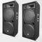Paire d'enceintes passives Sono PA 2x15/38cm 2x2000W 3 Voies bassreflex LSC215