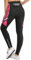 NICEWIN Radlerhose Fahrradhose Damen Lang mit Sitzpolster 4D Gepolsterte Winter Thermo Radhose Atmungsaktiv stoßfeste Tights Elastisch Hosen,M,Rot-Thermo Wolle