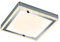 Reality Leuchten LED Deckenleuchte Slide R62611106, Kunststoff Chrom, Kristall Effekt, inkl. 12 Watt LED + RGBW LED, Fernbedienung, weiß