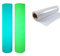 Yalulu 2 Rollen Leuchtend Vinylfolie Heat Transfer Transferfolie Transferband Vinyl HTV Craft Sheets für DIY T-Shirt, Buchstaben, Aufkleber, Schilder
