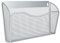 EasyPAG Metall Querformat A4 Zeitschriftenhalter Wand Zeitschriften Wandhalter Aktenablage Dokumentenhalter Hängend Magazin Organizer,Silber