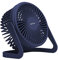 SOGO 21401 Ventilador De Sobremesa Mini Para Escritorio USB, ligero y silencioso, Diámetro 5” (12cm), Distancia 40 cm, 2W (Azul Maíno)