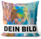 MuchoWow Kissen mit Foto Selbst gestalten - Fotokissen mit eigenem Foto - Kissen 40x40 cm personalisiert Pillow Fotogeschenke - Baumwolle Kissen mit Füllung
