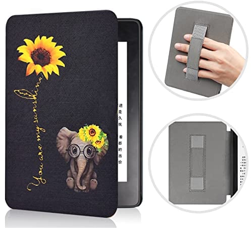CCOO Brandneue Kindle Paperwhite Hülle - Smart Cover mit Handschlaufe und Auto-Sleep-Wake-Funktion für Kindle Paperwhite 10. Generation 2018 Veröffentlicht