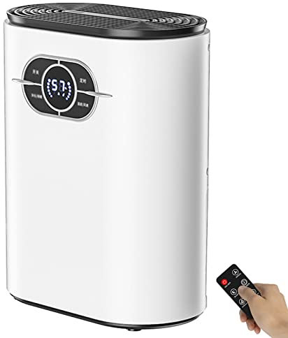 Mini Deshumidificador Absorbente De Humedad De 1,2 L, 42 W, con Mando A Distancia/TuberíA De Agua Externa, Parada AutomáTica Cuando El DepóSito De Agua Está Lleno