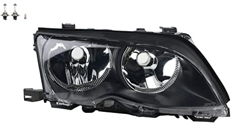 Johns, Scheinwerfer passend für BMW 3er E46 09/01-02/05 /- rechts + Leuchtmittel