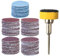 Gasea 100pcs 1 Inch/25mm Sanding Discs Pad with 1/8” Shank Backing Pads Plate Holder Kit, Hook and Loop Sand Paper Assortment Pack for Dremel Rotary Tool, 100/180/240/1500/3000 Grit Paper