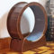 Katzenlaufrad 80/90/100/110cm Katze Laufrad Spielzeug, Indoor Kätzchen Braun Katze Übung Rad / Katze Laufräder / Katze Spielzeug, mit Teppich-Laufbahn ＆ Bremse ( Size : S-Diameter 80cm(31 1/2) )