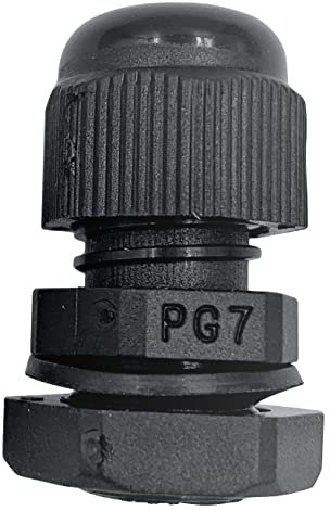 Cable Gland PG21 Black, Cable Management Accessories Qty X 1