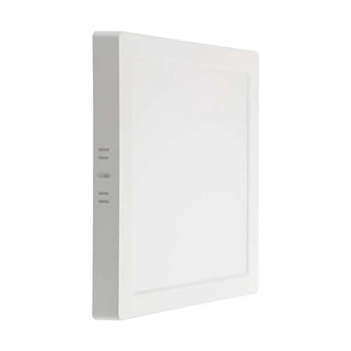 V-TAC VT-60006 LED-Panel quadratisch 6 W SMD zur Wandmontage mit Treiber - SKU 10492/10493 / 10494 (Naturweiß)