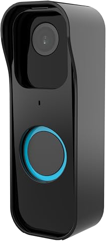 Blink Doorbell Holder Anti-Ageing Protective Case Door Mount for Blink Video Doorbell, Heavy Duty Drill Mount Blink Accessories for Blink Doorbell Home Security Weatherproof, Black