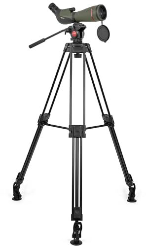 Omegon Zoom-Spektiv 20-60x80mm + Stativ und Neiger