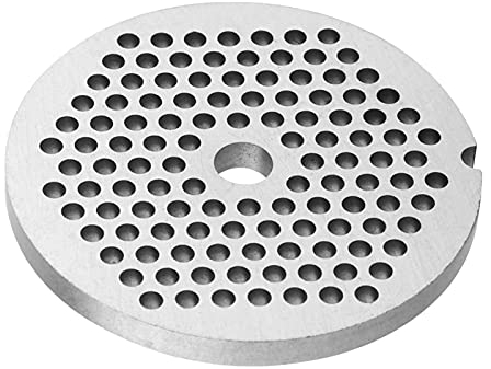 Fleischwolf Platte Scheibenmesser, Lochscheibensatz Scheibe Fleischwolf Plattenmesser Fleischwolf Messer Platte Professionelles Ersatzteil Zubehör für Mahlwerke (3mm)