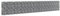Homgoday Gabion Mur avec couvercles, panier gabion pour extérieur, jardin, terrasse et bordure de jardinière en pierre, clôture en acier galvanisé, 600 x 30 x 100 cm