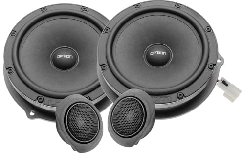 Option Lautsprecher kompatibel mit Dacia Sandero (3.Generation) - Plug & Play Lautsprechersystem, 55 Watt RMS, 3 Ohm, 88dB