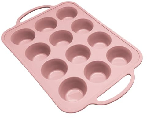 Moules ronds en silicone pour 12 tasses, chocolats, gâteaux, pâtisseries de cuisine