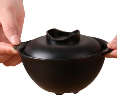 Ciotola per noodle ramen – Ciotola per microonde per noodle, zuppa con coperchio, resistente al calore, ciotola per noodle istantanei, ramen, ciotola rotonda per noodle giapponesi, per appartamenti,