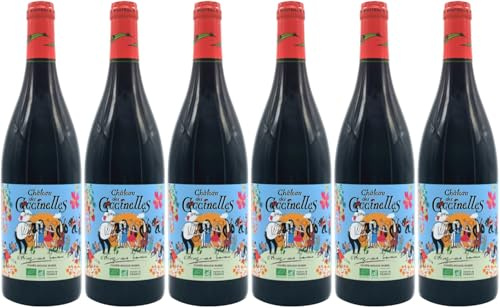 Château des Coccinelles Cuvée Rouge Rubis Côtes du Rhône AOP 2021 Trocken (6 x 0.75 l)