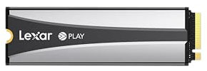 Lexar 8TB Play 2280 PCle Gen 4x4 NVMe, Perfect for PS5, up to 7400/6500MB/s, Internal SSD (LNMPLY8008T-RNNNU)