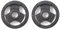 Phoenix Fitness Cast Iron Olympic Weight Plates - 2-Inch Free Weight Plate for Barbell Dumbbell Bars, Weightlifting & Strength Training at Home Gym - Pair, 5kg