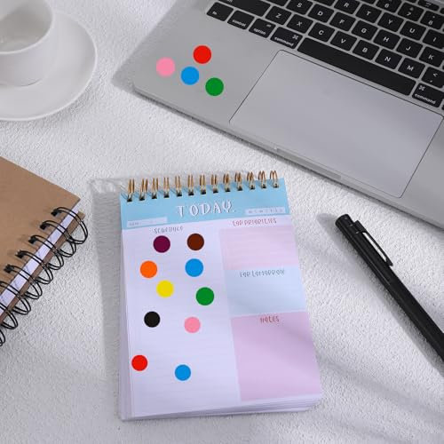 Colored Dot Stickers Klebepunkte Bunt Klebepunkte Aufkleber Rund 16 Bilder 16 Farbe Markierungspunkte Klebepunkte Bunt Aufkleber Klebepunkte bunt Punkte Aufkleber für Büro Schule Kalender (10mm)