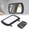 WHLYQF Auto Kosmetikspiegel, Für Opel Corsa C D E Auto Sonnenblende HD Make-up Spiegel, Tragbarer Sonnenschutz Spiegel, Auto-Visier-Spiegel