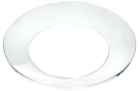 Glas-Kerzenmanschette (Tropfenfänger) für Kerzen bis Ø 40 mm (Stabkerzen und Stumpenkerzen)