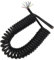 cavo elettrico, 10 Core 1.0mm2 Primavera Cavo A Spirale Nero Cavo di Alimentazione Filo 17AWG Stretch 5 Metri Filo di trazione