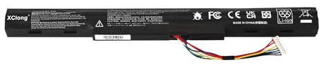 XClong AS16A5K AS16A7K AS16A8K Laptop Akku Ersatz für Acer Aspire E15 E5-475 E5-475G E5-476 E5-476G E5-523 E5-523G E5-553 E5-553G E5-575 E5-575G E17 E5-74 5-774 E5-774G E5-575T F5-573 F5-573G Serie