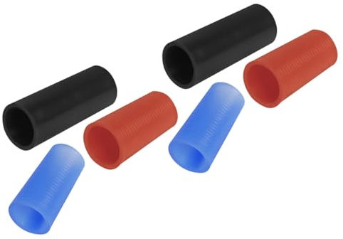 HAMPPLIES 6 Stück Sax Silikonhülle Trompetenständer Saxophon Mundstück Klarinettenständer Dudelsack Halsband Für Saxophon Ersatzteile Für Saxophone Zubehör Für Altsaxophon Kieselgel