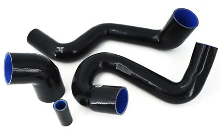 manguera de intercooler Kit de mangueras de silicona para radiador SAAB 95, 98-08, 4 piezas Manguito Turbo(K8-209 BLUE)