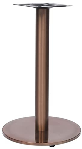Frdhee Beine für Möbel Esstisch Füße,Bistrotisch-Gestell Golden Ø45x72 cm Edelstahl,Tischuntergestell für Couchtisch Esstisch Schreibtisch