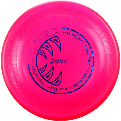Hyperflite K10 Jawz robuste & bissfeste Hunde Frisbee ROT X-Flash Anti Glanz | Für große & kleine Hunde | Zum werfen, fangen, aportieren und Spielen