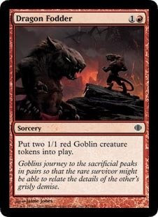 Magic The Gathering - Dragón forraje - Fragmentos de Alara - Foil