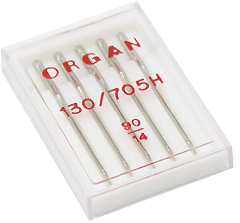 Alfa-Organ Nadeln für Nähmaschine nº90, Edelstahl