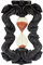 MystiCalls Zwei Drachen halten Sanduhr