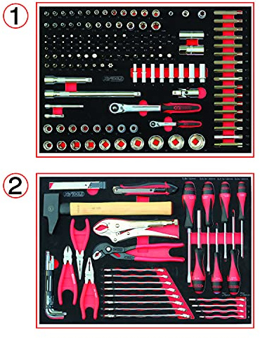 KS Tools 714.0184 Werkzeug-Set für Werkstatt, 184-teilig