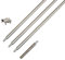 Ø20mm Tiefenerder V4A Edelstahl 3m Set Zusammensetzung SDS Max Schlagkopf (3m Set + Klemme + SDS Schlagkopf)