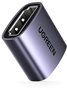 UGREEN Adaptateur HDMI Femelle vers Femelle 2.1 8K 48Gpbs Coupleur HDMI 3D eARC Connecteur HDMI Femelle Femlle Compatible avec PC PS5 4 Xbox 360 TV Stick Chromecast TV Box