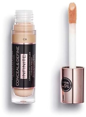 Makeup Revolution Conceal & Define XL Infinite Longwear Concealer - C8