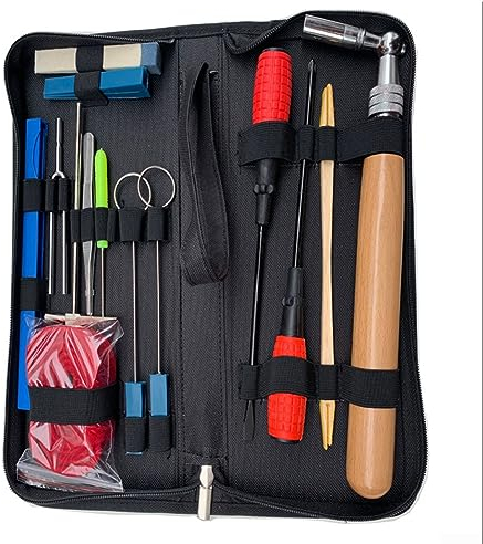 Tuning-Werkzeug-Kits, tragbares professionelles Stimm-Set, Werkzeuggriff, fixiertes Stimmgerät-Set mit Tasche, Spielzubehör