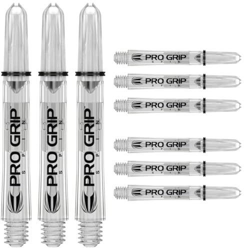 Target - Pro Grip Spin 3er Set - Shaft Clear Short = 34,0mm