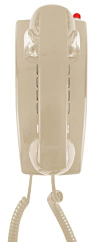 Opis WallFon Cable in Beige : Kabelgebundenes Nostalgie Wandtelefon für echte Retro Liebhaber