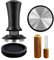 PengGengA Tamper per caffè 51mm Set di Tamper per caffè con Tappetino e Strumento WDT Espresso caffè Tamper con Regolazione della Pressione