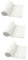 HEMOTON 3St wohndecke Winter schmusedecke +Schlafsack Knitted Blanket daunenschlafsack babykuscheldecke schlafsäcke für aushöhlen Babydecke Kinderwagen Mädchen Weiß
