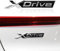 3D XDRIVE Auto Metall Chrom Schriftzug Emblem Aufkleber Replacement Kompatibel mit BMW X1 X3 X4 X5 X6 X7 E70 E90 F10 F15 F25 F30 F48 Zubehör (Silber)