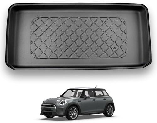 NOMAD Boot Liner Mat for Mini Cooper Electric 2024+ [Upper Boot Position] | Premium Anti-Slip TPE Car Boot Protector Tray, Waterproof Raised Edge Trunk Mat, Easy Clean Cargo Floor Liner